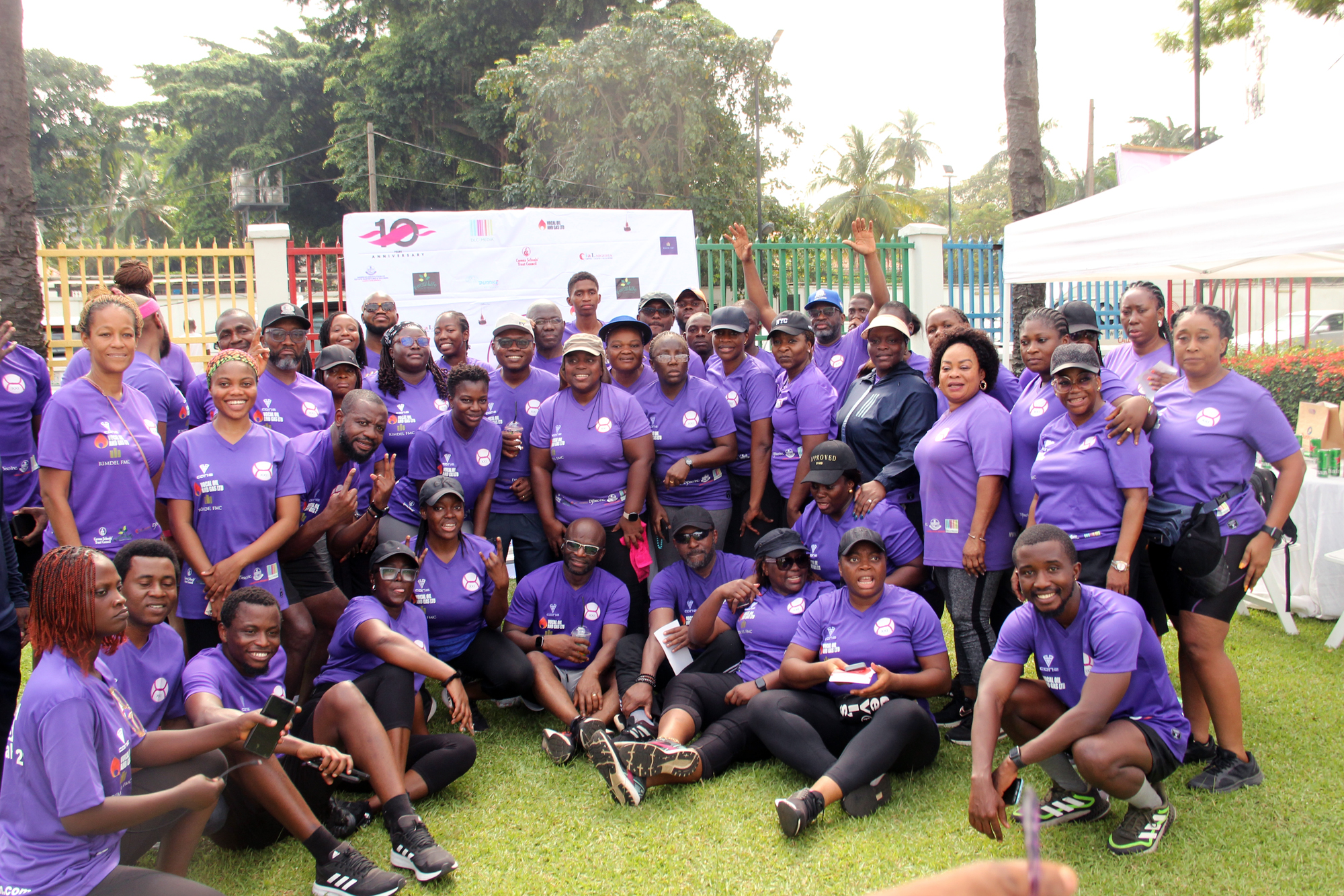 Pictorial Highlights of NIESV Lagos State Branch and Twenty-One Foundation Collaborative Charity Walk for Fitness